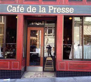Cafe De La Presse Menu Menu For Cafe De La Presse Union Square San Francisco